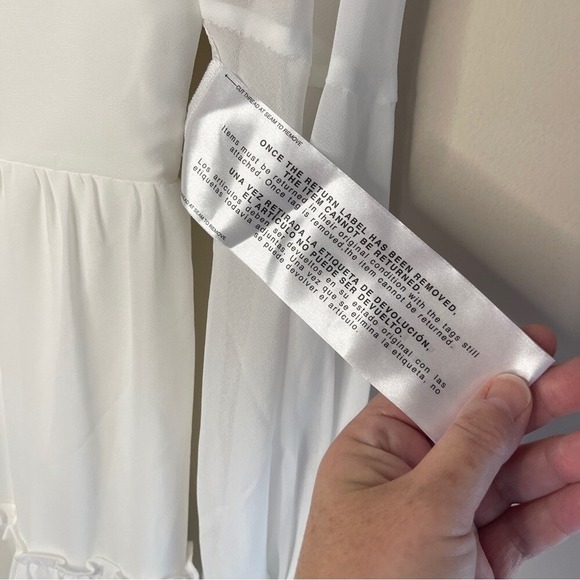 NWT DRESS THE POPULATION Paola Fit & Flare White Mini Dress, Small. $158 - Picture 8 of 11